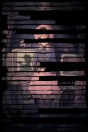 1girl absurdres akirama bad_apple!! black_hairband blackout_poetry blouse blue_shirt buttons commentary_request crt english_text expressionless eyeball fisheye frilled_shirt_collar frilled_sleeves frills fumo_(doll) hair_ornament hairband heart heart_button heart_hair_ornament highres indoors kaenbyou_rin komeiji_satori korean_commentary looking_at_viewer microwave phone pink_hair pink_skirt pink_slippers rating:general redaction score:1 security_camera shirt sitting skirt slippers solo speaker subterranean_animism television third_eye touhou // 1667x2500 // 4.0MB