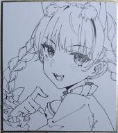 1girl animal_ear_fluff animal_ears aokihatoba_01 bell blush bow braid cat_ears cat_girl commentary_request extra_ears greyscale hair_bow highres kaenbyou_rin long_sleeves looking_at_viewer medium_hair monochrome neck_bell open_mouth score:2 solo touhou traditional_media twin_braids upper_body // 1822x2048 // 683KB